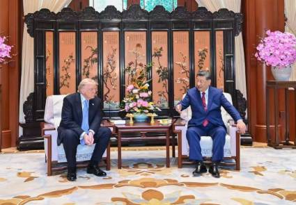 Xi Jinping y Trump