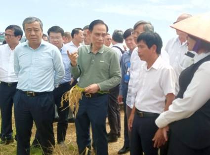 Canciller vietnamita visita empresas en Cuba