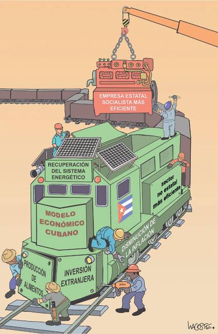 Caricatura de Lacoste