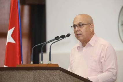 Roberto Morales Ojeda, miembro del Buró Político y secretario de Organización del Comité Central del Partido Comunista de Cuba