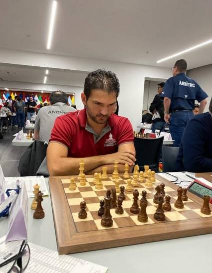 Ermes Espinosa volvió a ganar, esta vez en el duelo contra Chipre