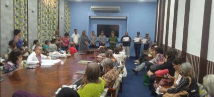 Policía restituye bienes sustraídos en Facultad Médica