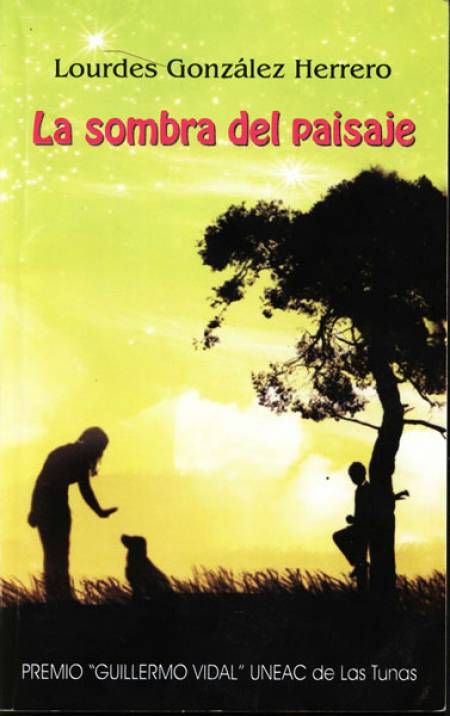 Carátula del excelente libro de 11 cuentos, La sombra del paisaje