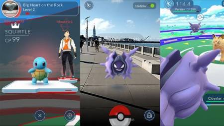 El uso de la realidad aumentada ha convertido a Pokémon Go en e juego móvil más popular del año