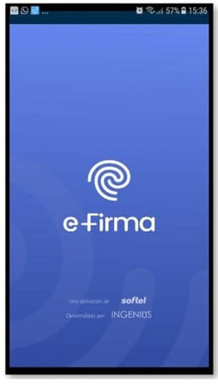 Aplicación E-firma