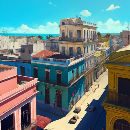 Una mirada a La Habana según la inteligencia artificial Midjourney.