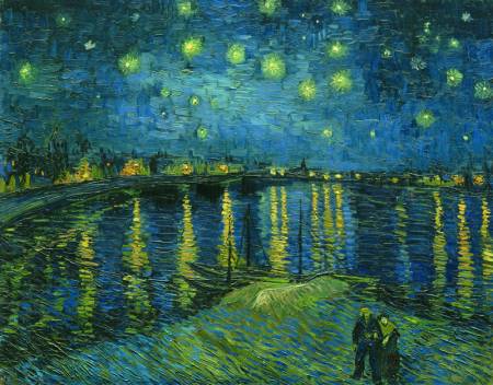 Óleo Noche estrellada de Van Gogh