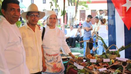 Evento culinario en Cuba