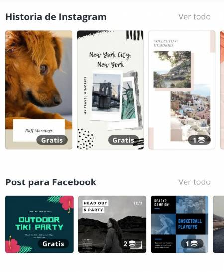 Canva permite la fácil creación