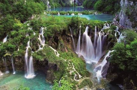 Parque Nacional Los lagos de Plitvice