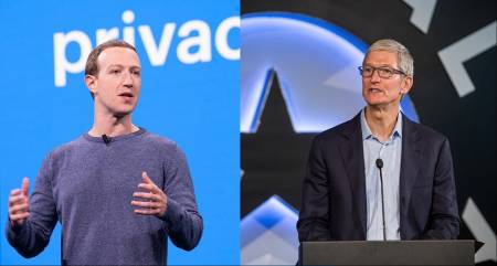 Facebook y Apple han cruzado declaraciones subidas de tono