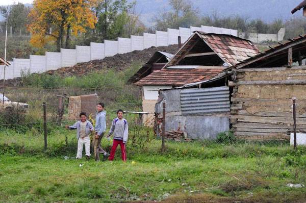 Niños gitanos en Eslovaquia