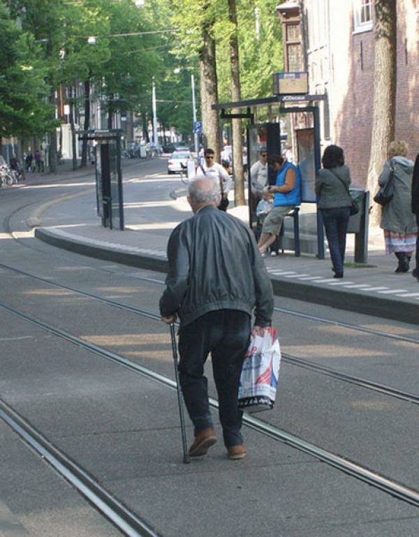 Los ancianos huyen de Holanda