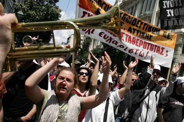Las protestas en Grecia no han cesado