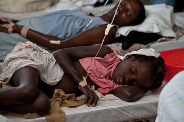 Víctimas del cólera