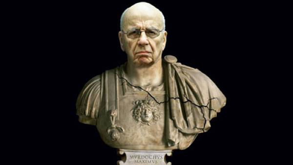Busto del «emperador» Murdoch